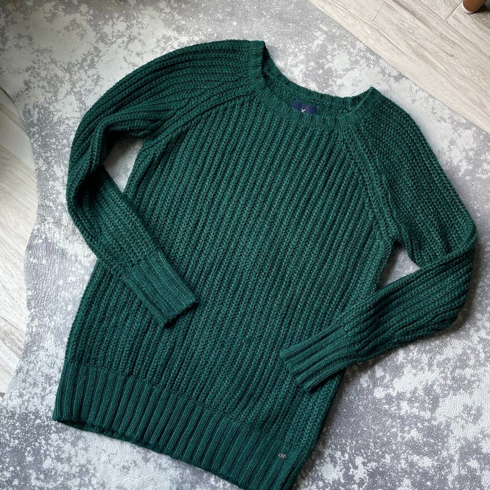 American Eagle Jegging Sweater - Dark Green (XS)